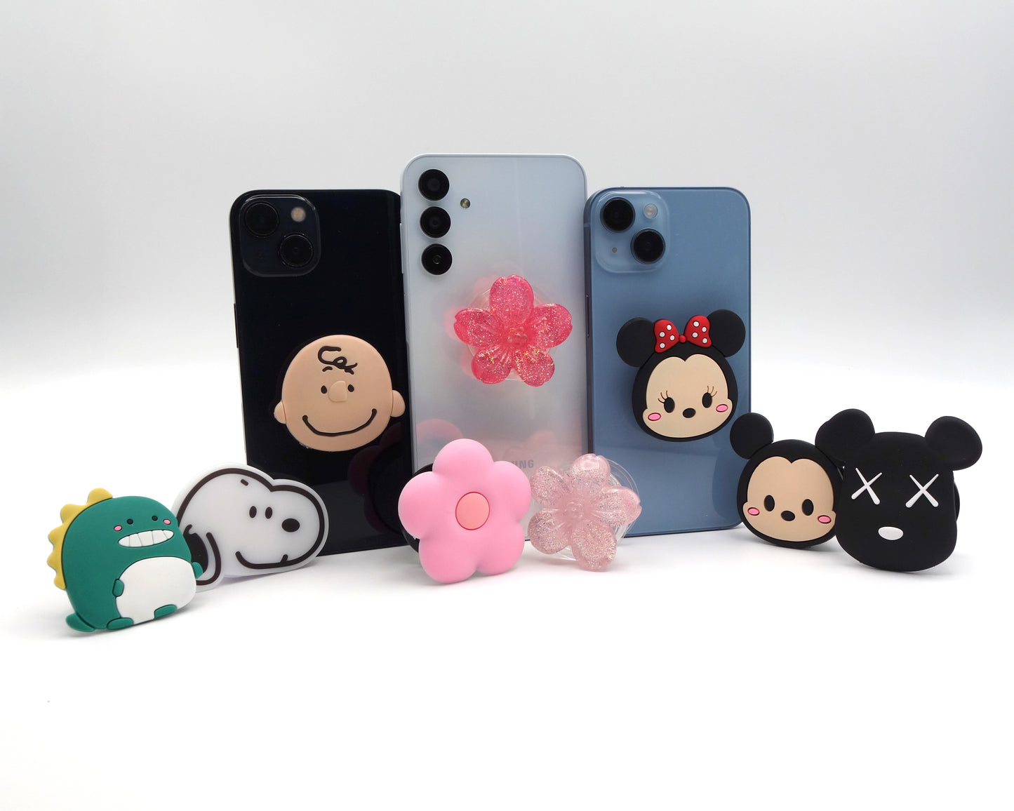 Pop socket de figuras con sticker