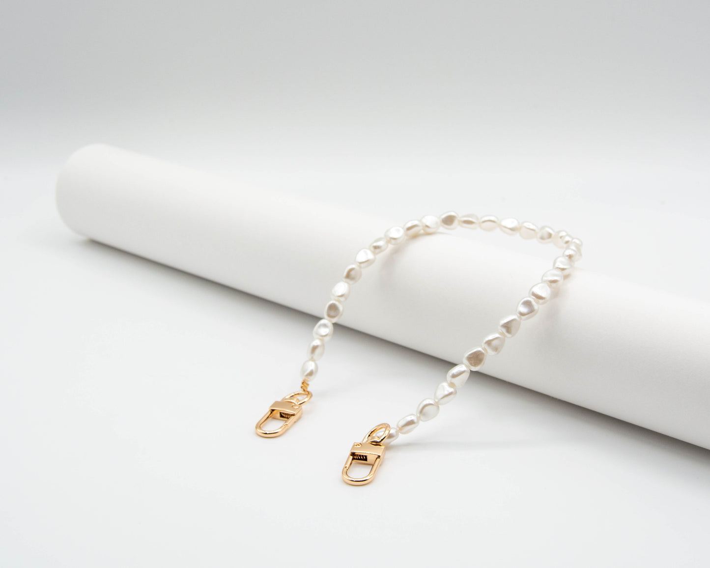 Strap pulsera de perlas