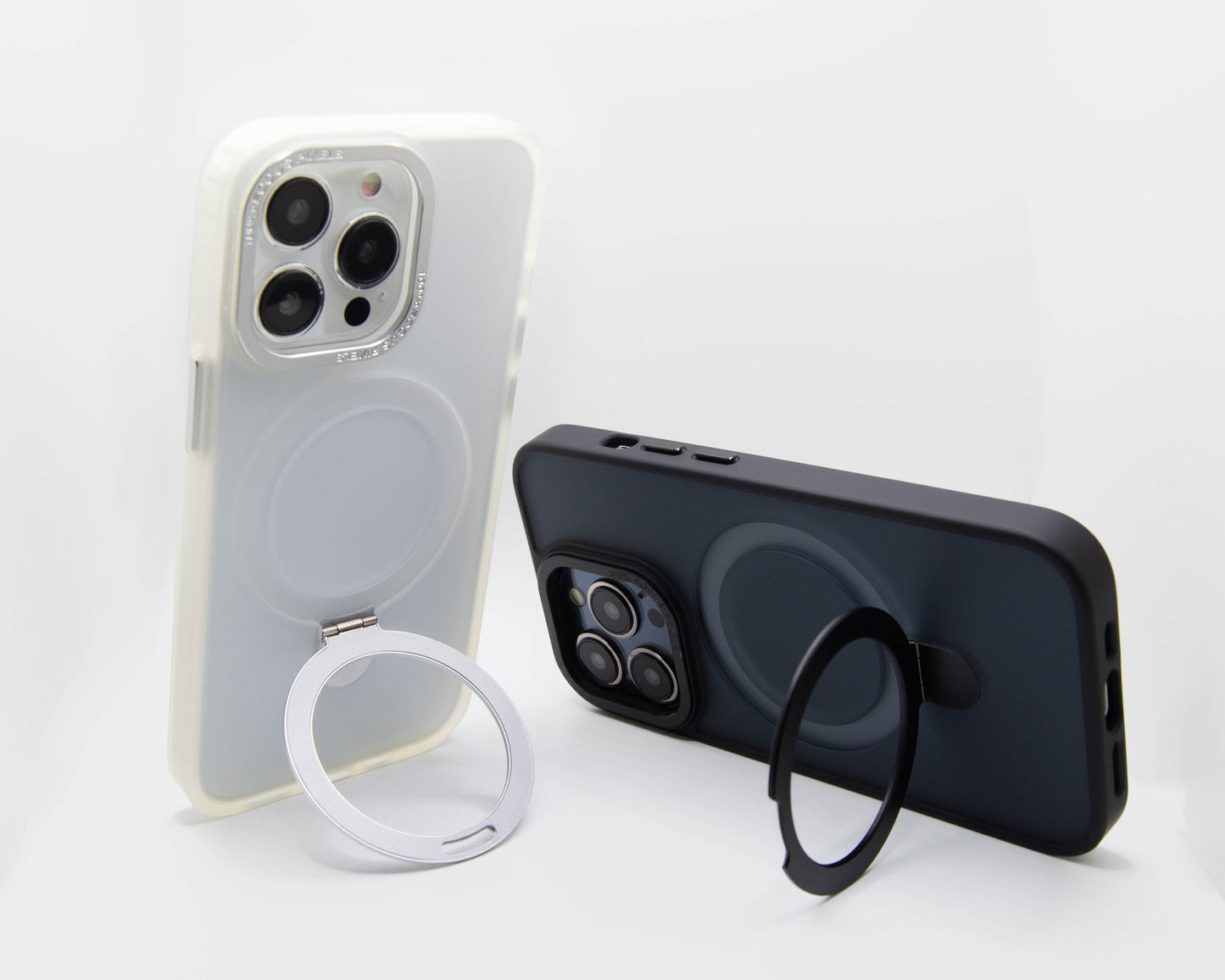 Estuche con aro de soporte compatible con MagSafe