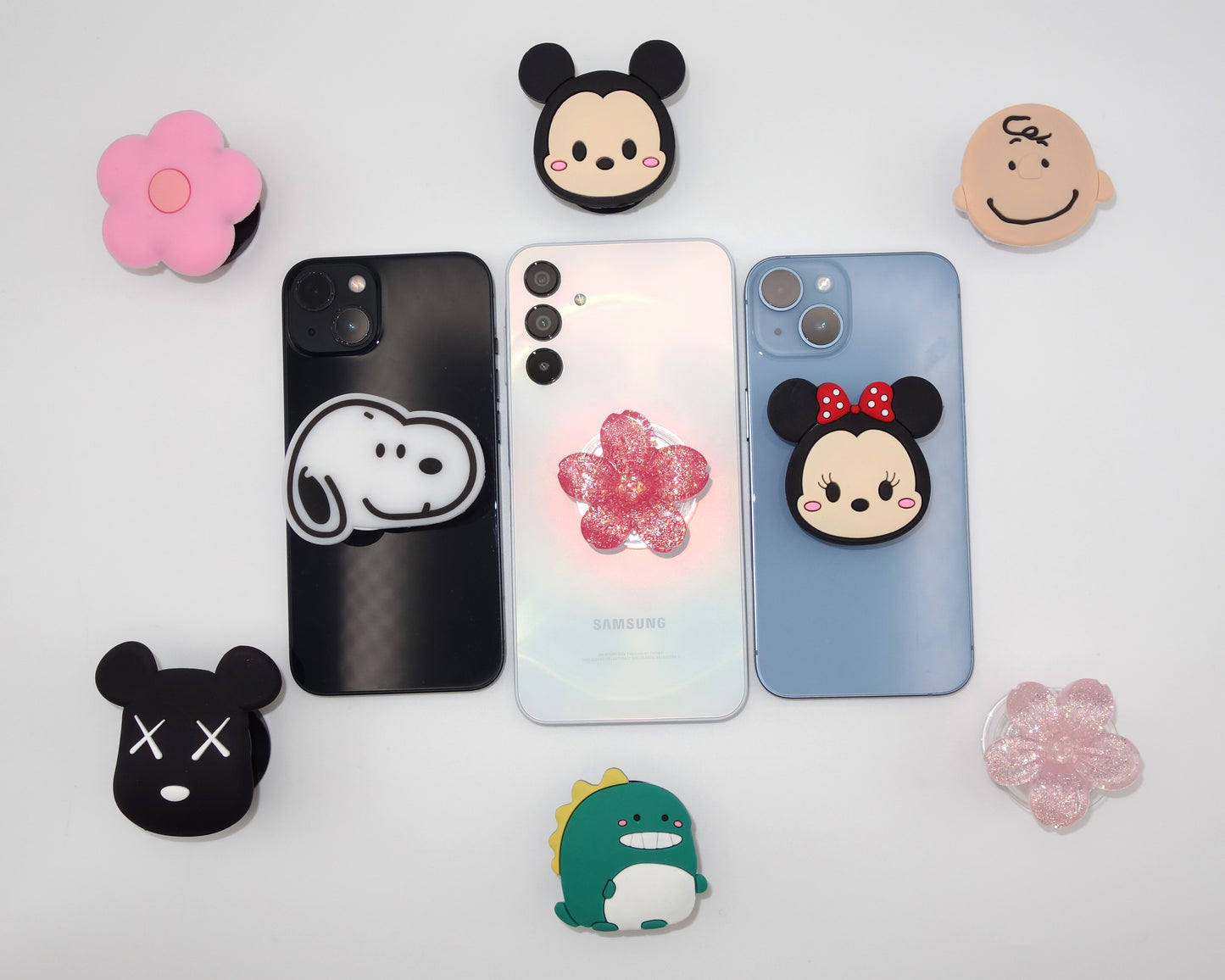 Pop socket de figuras con sticker