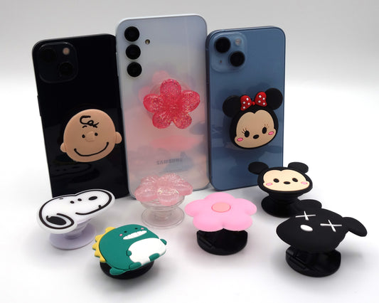 Pop socket de figuras con sticker