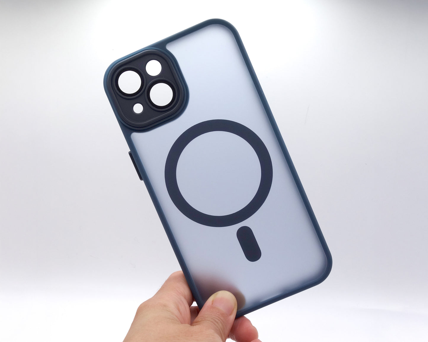 Estuche nevado de colores compatible con MagSafe