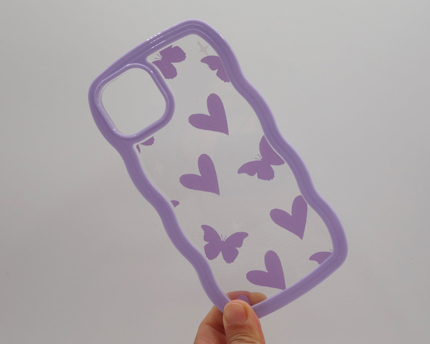 Estuche con borde ondulado