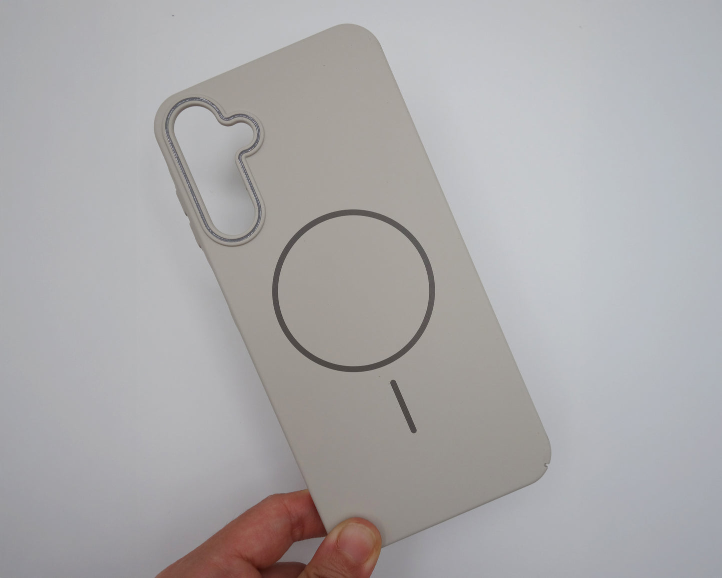 Estuche mate con aro magnético para Samsung