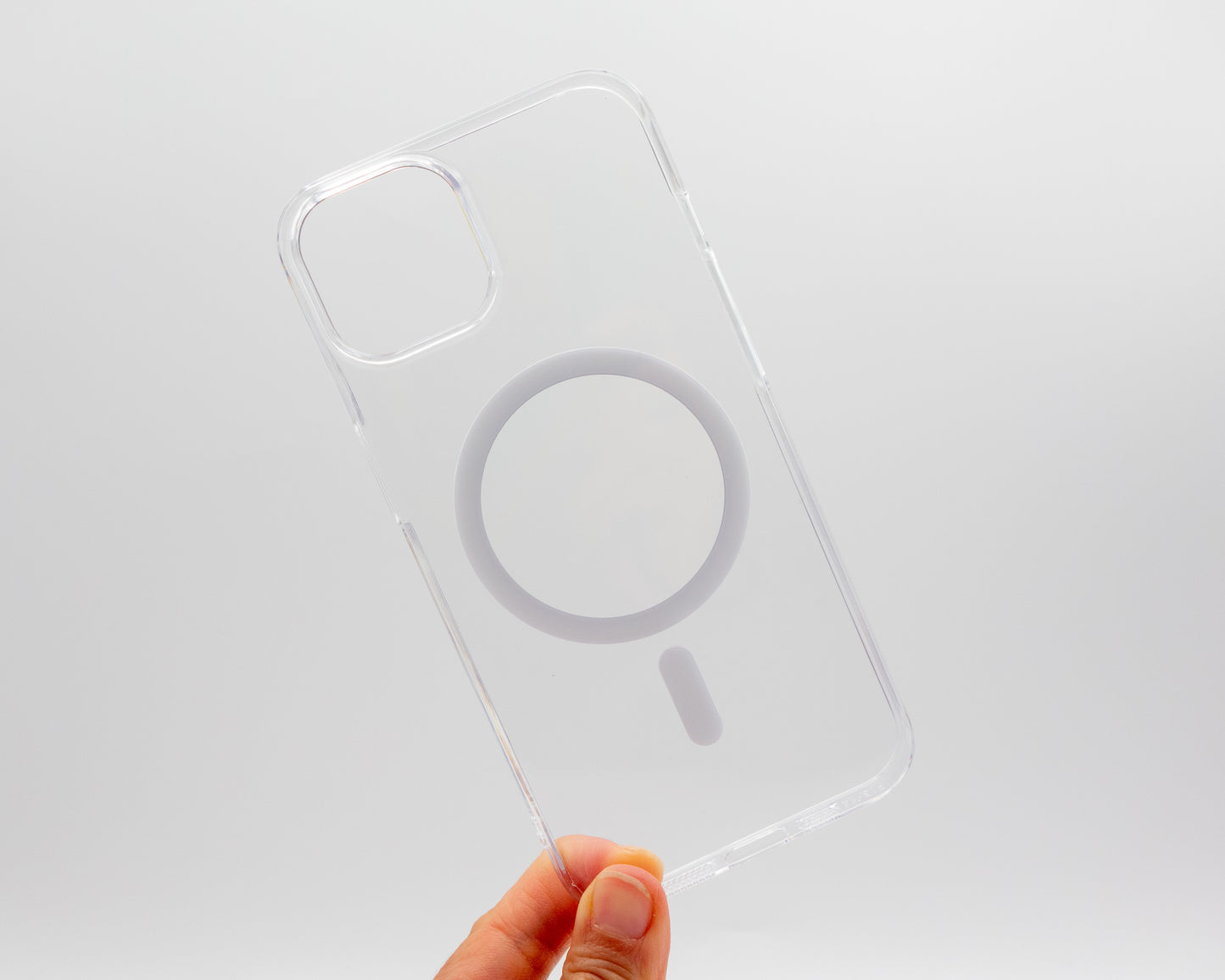 Estuche rigido con aro magnético para iPhone