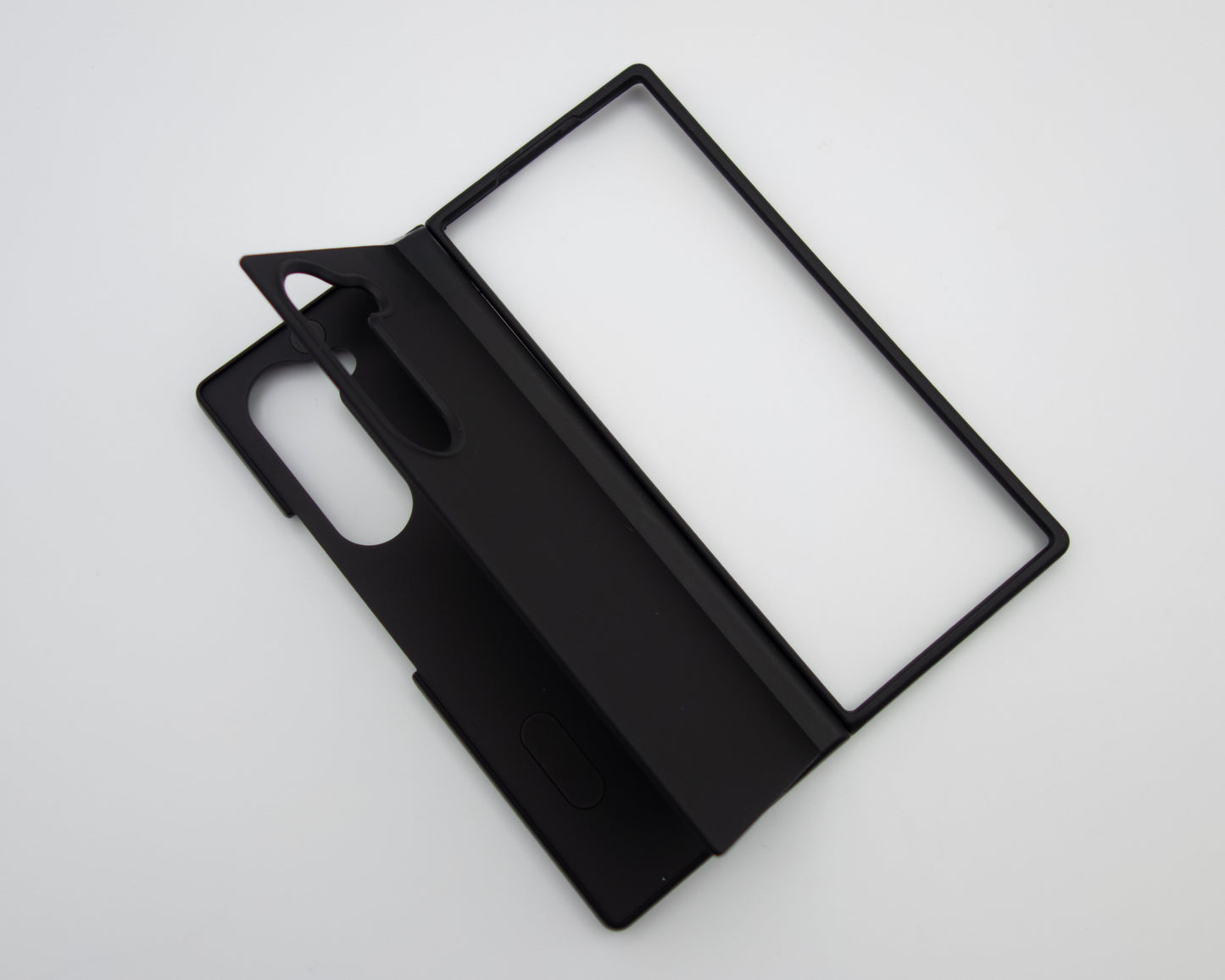 Estuche rigido plegable con pata de soporte para Samsung Fold