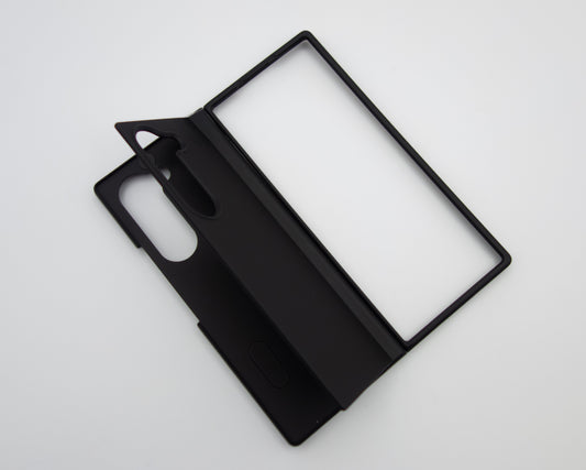 Estuche rigido plegable con pata de soporte para Samsung Fold