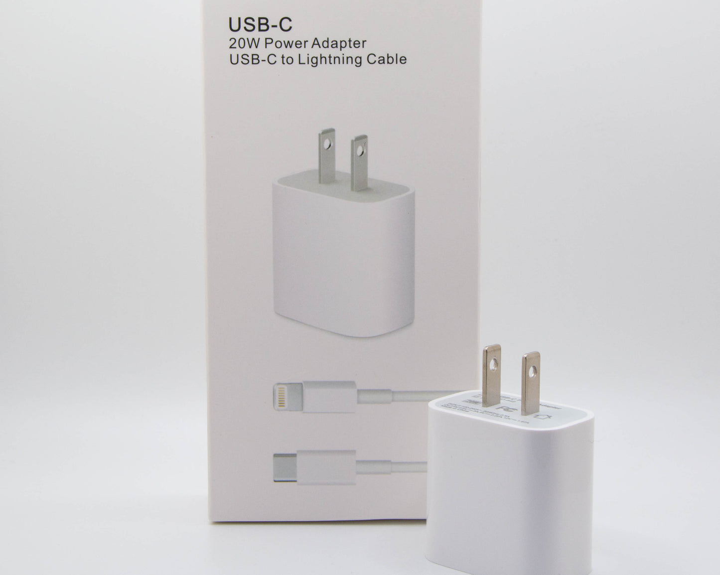 Adaptador de corriente 20W USB C a Lightning