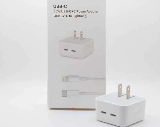 Adaptador de corriente 35W USB C a Lightning