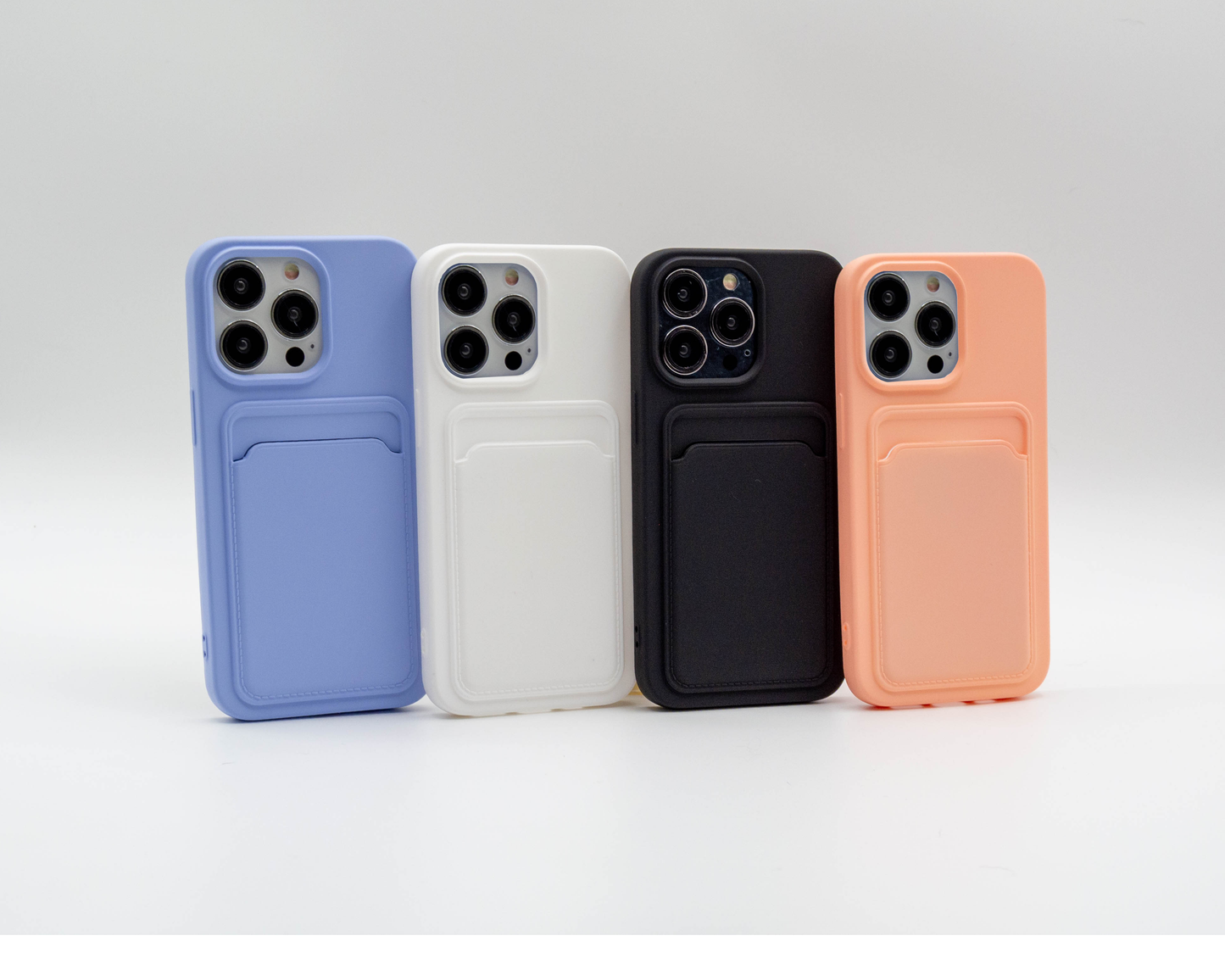 Estuche con espacio para tarjeta de crédito